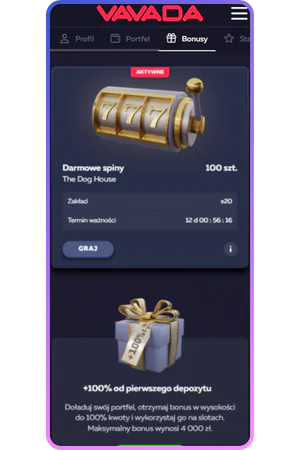 Vavada Bonus